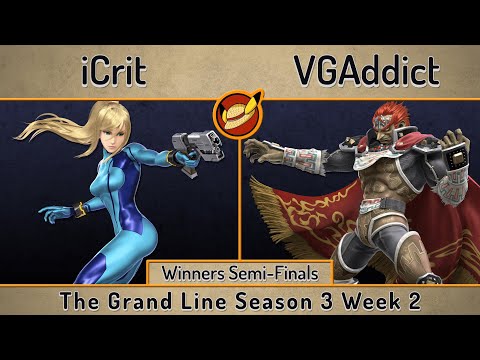 GL S3W2 | iCrit (ZSS) vs VGAddict (Ganondorf) | Winners Semis | SSBU Ultimate Tournament