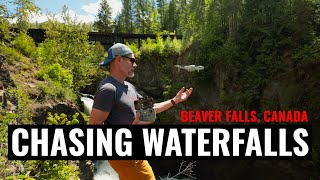 Chasing Waterfalls With The DJI Mini 2 (Beaver Falls, British Columbia, Canada)