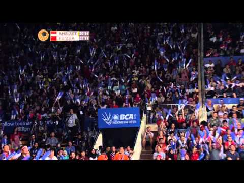 BCA Indonesia Open 2015 | Badminton SF M5-MD | M Ahsan/H Setiawan vs Fu Hf/Zhang N
