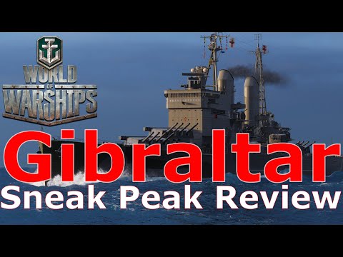 World of Warships- Gibraltar Sneak Peak Review