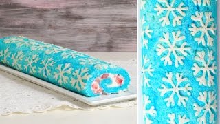 SNOWFLAKE CAKE ROLL, HANIELA'S