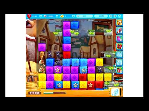 Pet Rescue Saga Level 222 Mystic Path  3 stars no boosters