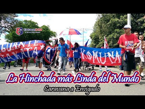 "Caravana a Envigado de la Hinchada más Linda del Mundo" Barra: Rexixtenxia Norte • Club: Independiente Medellín