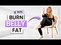 8 Minute Belly Fat Workout Anyone Over 50 Can Do