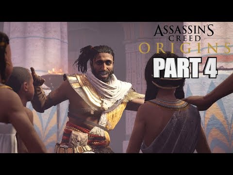 Assassin's Creed Origins Gameplay Walkthrough Part 4 - Xbox One Playthrough Review