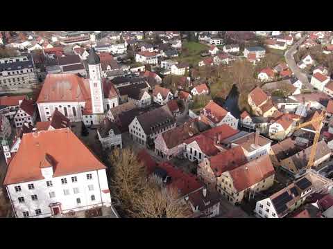 Quik Drone Footage - Burgau - Bavaria Germany