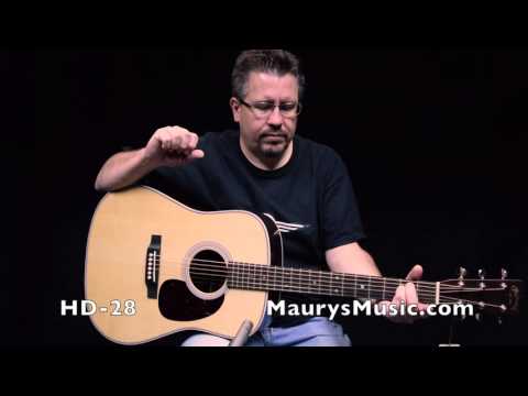 The Martin HD-35 vs HD-28 at MaurysMusic.com