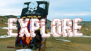 Buried Cars In Las Vegas Desert