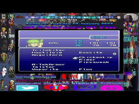 Gau's "Rage" List! MORE "Rages" To LEARN For "Gau"!! MAKE SURE To GET "Rhinox"!!!