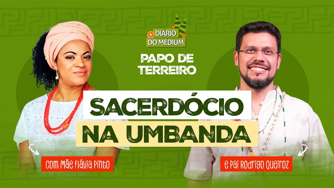 Papo de Terreiro - Sacerdócio na Umbanda com Mãe Flávia Pinto | Ep. 340 Diário do Médium