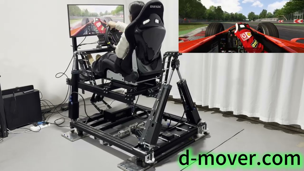 D-Mover 6DOF racing demonstration video