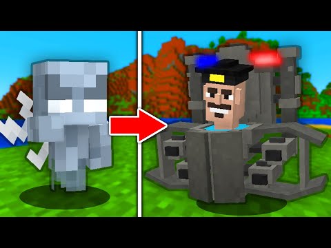 Mind-Blowing Minecraft Transformation: Every Mob = Skibidi Toilet?!