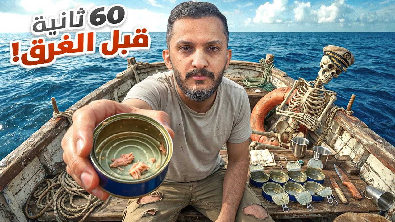 60 ثانية قبل الغرق 