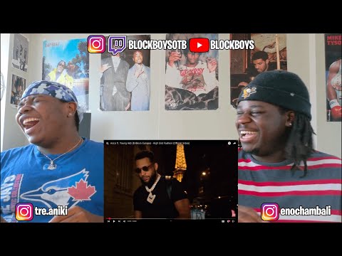 Asco ft. Young Adz (D-Block Europe) - High End Fashion (Official Video) - REACTION
