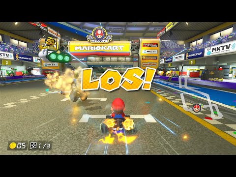 MarioKart 8 deluxe Switch 4k Pilz Cup