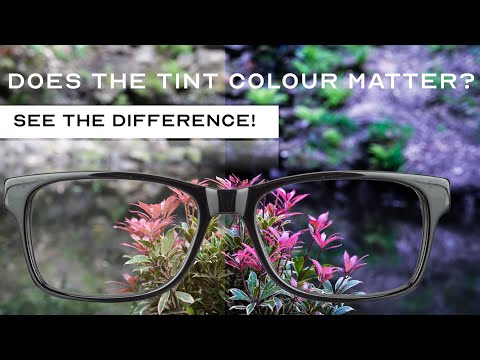 Glasses/Sunglasses Tint Comparison - See The Difference! | Real-World Test