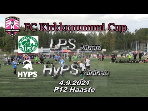 FCK Turnaus 2021 LPS Musta - HyPS Sininen 4.9.2021