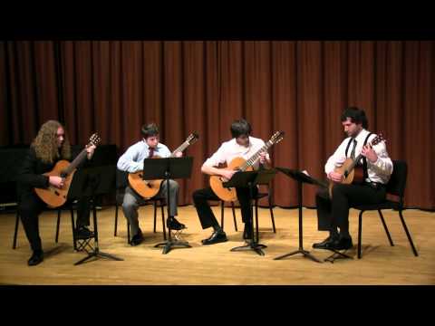 Manuel Penella - El Gato Montes (guitar quartet)