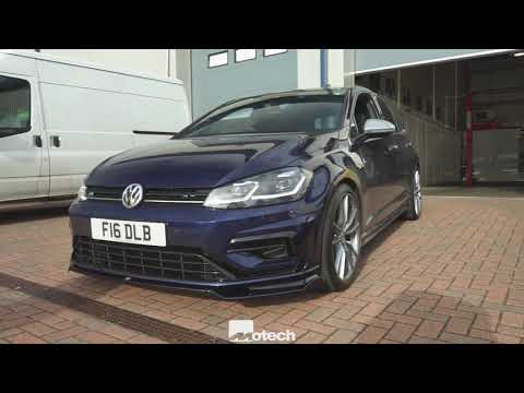 Golf Mk7.5 R OPF PFF GPF Remus Exhaust , Eibach springs Motech performance