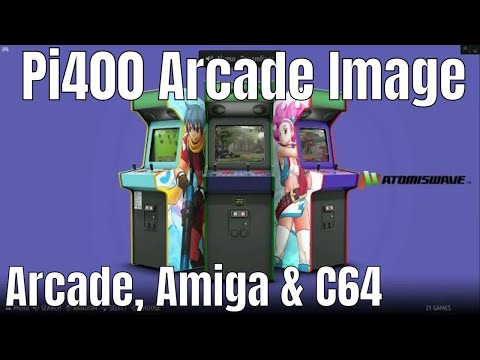 Raspberry Pi 400 Arcade Amiga C64 Image
