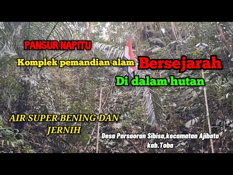 PANSUR NAPITU‼️THE HISTORICAL SITE OF DATU PEJEL AND NARASAON BATHING IN THE SIBISA FOREST