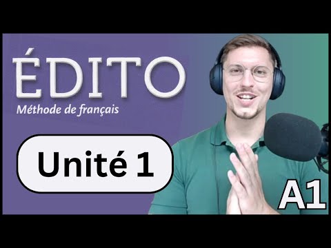 Édito A1 Unit 0 Beginners Full French Class