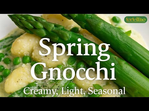 Make This AMAZING Spring Gnocchi With Fresh Asparagus!