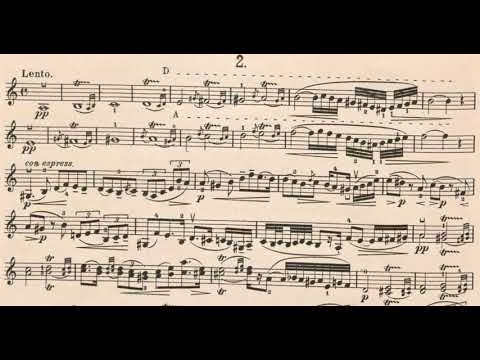 Sauret - 24 Etudes Caprices, Op. 64: No. 2 in A Minor (Sheet Music)