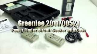 preview picture of video 'Greenlee Power Finder Circuit Seeker on GovLiquidation.com'