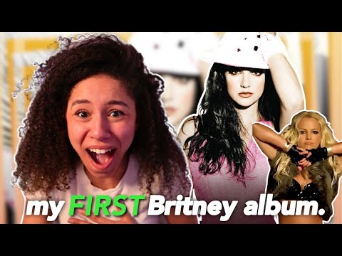listening to my FIRST BRITNEY SPEARS album. blackout. 