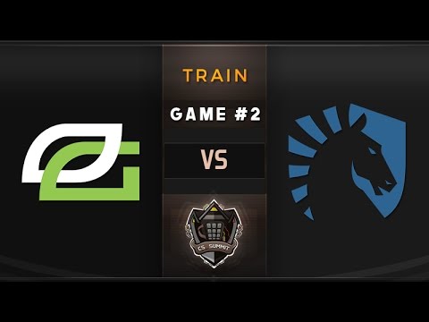 OpTic vs Liquid Game 2, Train - cs_summit: Losers' Round 2 w/ NiP team commentary