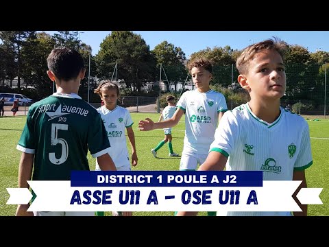 2023-10-07 \\ ASSE U11 A - OSE U11 A (Championnat District 1 - Poule A)