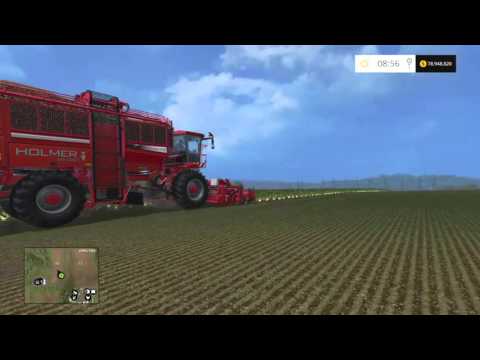 Farming simulator 2015 Westbridge Farm messing around