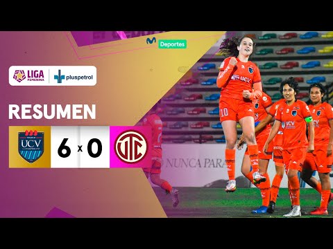FECHA 5:  Club UCV vs. Club UTC [6-0] | RESUMEN Y GOLES | LIGA FEMENINA DE FÚTBOL 🏃🏽‍♀️⚽