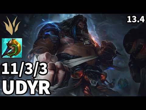 Udyr Jungle vs Lillia - EUW Master | Patch 13.4