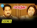 Suman & Suhasini Maniratnam Emotional Scene | Kurukshetram Movie | Arjun | Varalaxmi Sarathkumar