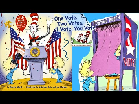 One Vote, Two Votes, I Vote, You Vote #kids #story #books #reading #learning #inspiration #readaloud