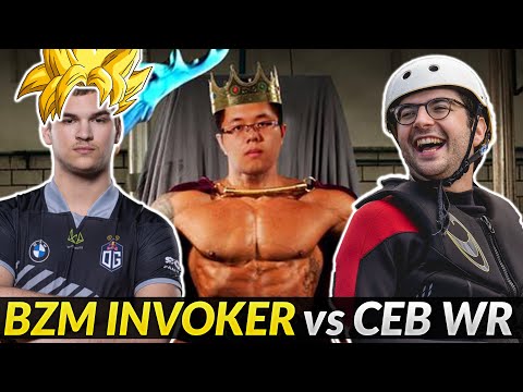 BZM invoker with EE the KIng vs CEB best hero- Windragner