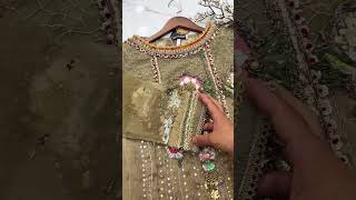 Hand Embroidered Pure Maysuri Bridal Sharara - Video 3