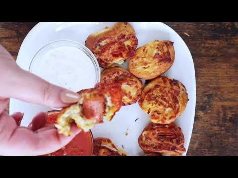 Pizza Pinwheels by Comfee' Ar Fryer Toaster Oven