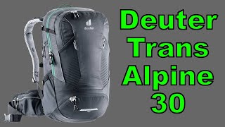 E-Bike - nach 10 Jahren neuer Rucksack - Deuter Trans Alpine 30