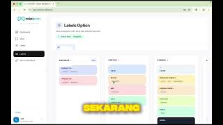 miniCRM Tutorial - Setting Label #2