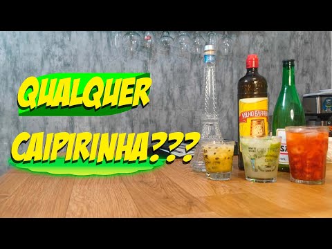 Como fazer Caipirinha com qualquer fruta?!