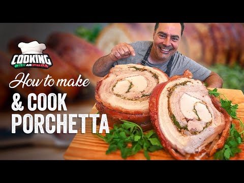 ITALIAN HOMEMADE PORCHETTA, Learn how to make your own Porchetta by Cooking with an Italian 😉