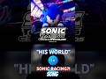 His World In Sonic Racing Song