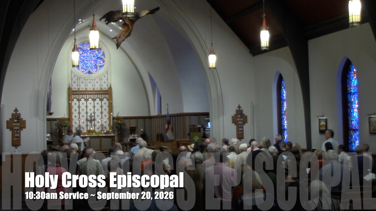 10:30am Service ~ September 20, 2026 at Holy Cross Episcopal Church, Tryon, NC