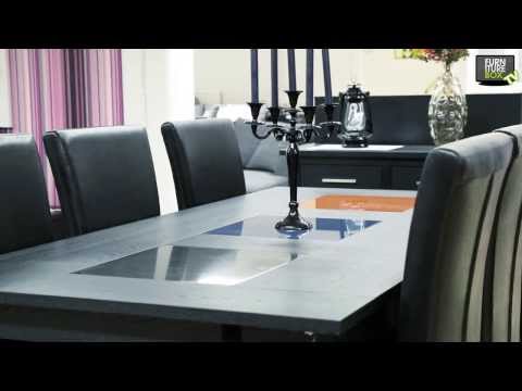 JASMINE Bord + LIVERPOOL Stolar Furninturebox