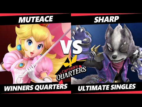 Captain's Quarters 5 SSBU - NEST | Sharp (Wolf) Vs. MuteAce (Peach) Smash Ultimate Winners Quarters
