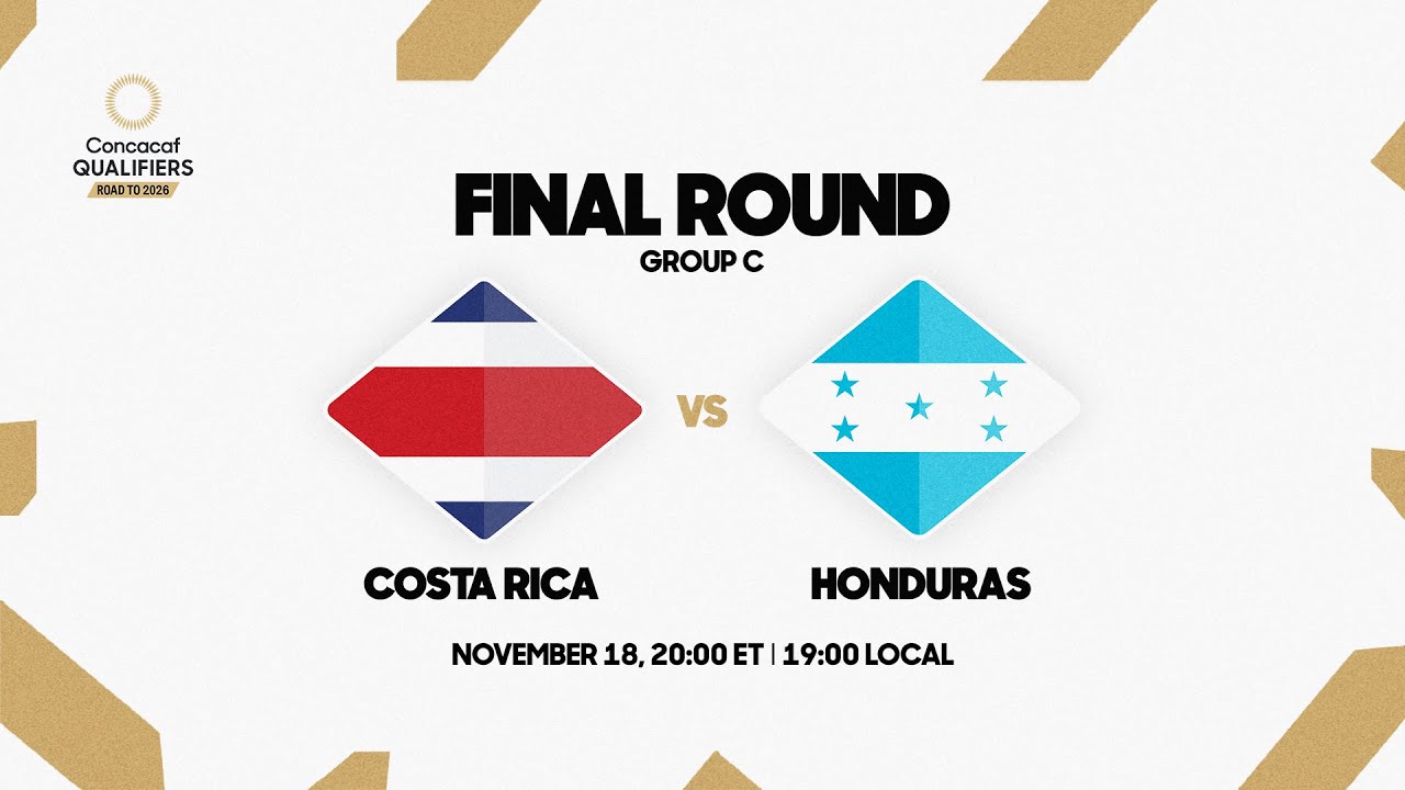 Costa Rica vs Honduras | 2024/25 Concacaf Qualifiers - YouTube