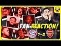 Arsenal Fans DEVASTATED Reactions to Bayern Munich 1-0 Arsenal | CHAMPIONS LEAGUE QUARTER FINAL
